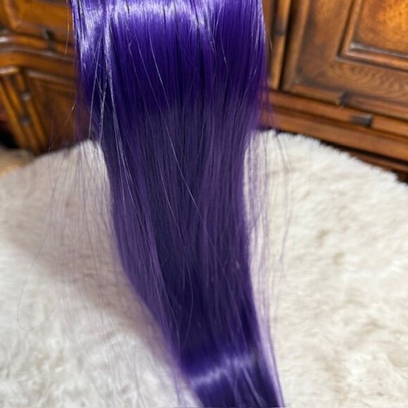 NWOT Royal Purple Premium Silky Straight 25" Comfort Comb-In Synthetic Extension - Picture 7 of 11